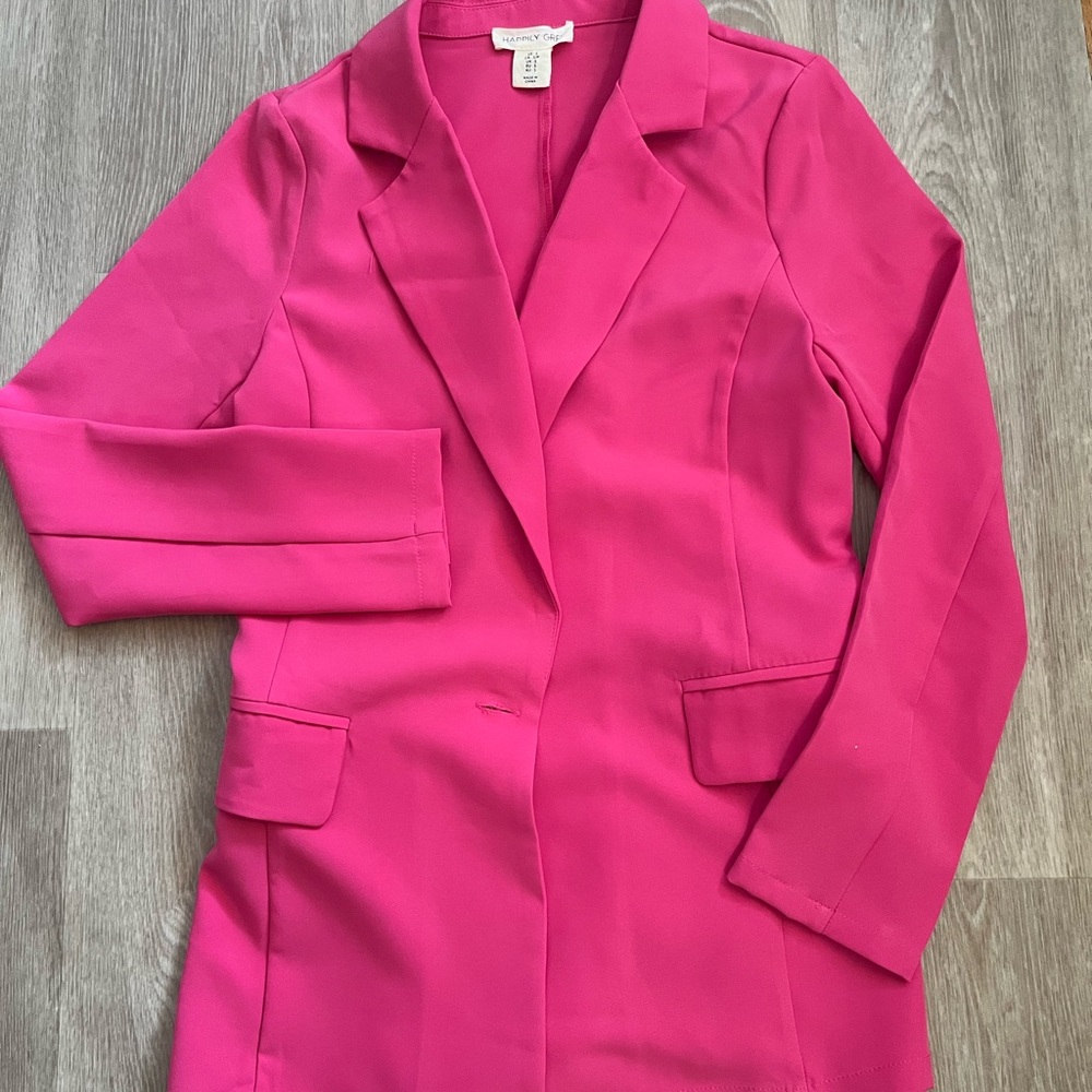 Vibrant Fuchsia Women's Blazer
